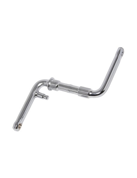 One/Piece Crank 4 1/2" (115mm) Chrome.